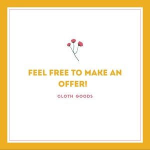 All reasonable offers will be considered!! :)